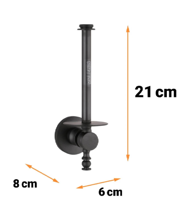پایه رول دستمال کاغذی دلفین Dolphin مدل رول کوتاه ایستاده JX-K-BL