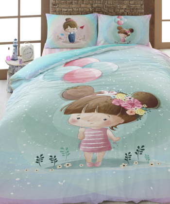 سرویس روتختی تک نفره 4 تکه تورکاز Turkaz طرح 1140