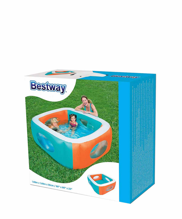 استخر بادی کودک بست وی Bestway طرح پنجره‌دار