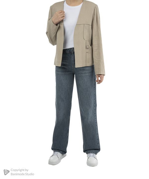 کت پارچه ای زنانه پینکی مدل 9909