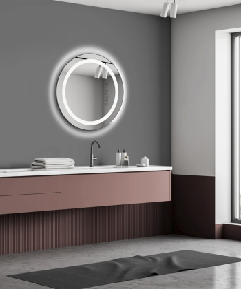 آینه بک لایت دلفین Dolphin مدل NQ-60-round