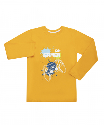 تیشرت آستین بلند پسرانه پاتر مدل 988