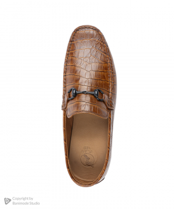 کفش کالج چرم طبیعی مردانه ایران طب مدل پارما