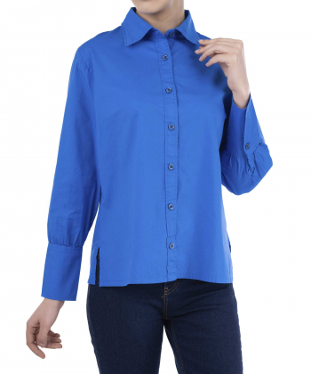 شومیز نخی آستین بلند زنانه آر ان اس مدل 11272305