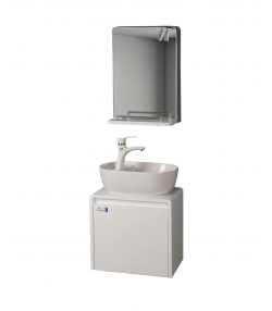 ست کابینت و روشویی دلفین Dolphin مدل 2742 به همراه آینه