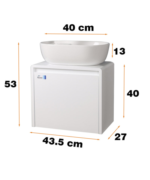 ست کابینت و روشویی دلفین Dolphin مدل 2742