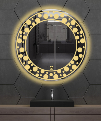 آینه سرویس بهداشتی لمسی دلفین Dolphin مدل TCH-Q-60-Form 22