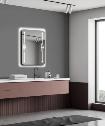 آینه سرویس بهداشتی دلفین Dolphin مدل NR-8050-form 26