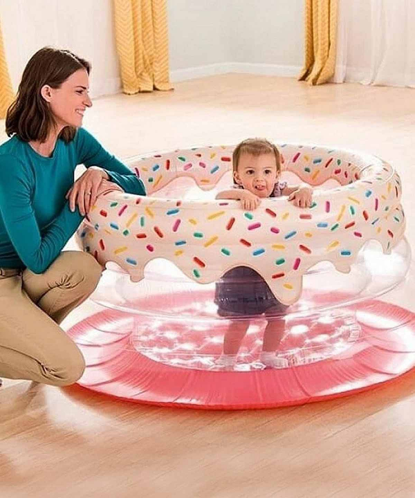 قلعه بادی جامپینگ کودک اینتکس Intex مدل حفاظ‌ دار