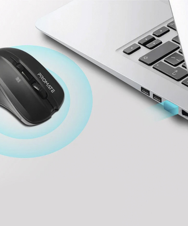 ماوس بی سیم پرومیت مدل CONTOUR