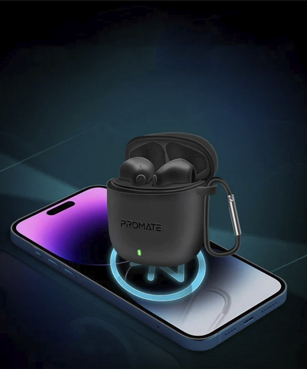 هندزفری بی‌سیم (ایربادز بلوتوث) پرومیت مدل LIMA.BLACK