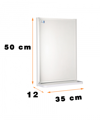 آینه سرویس بهداشتی دلفین Dolphin مدل Pvc-5035