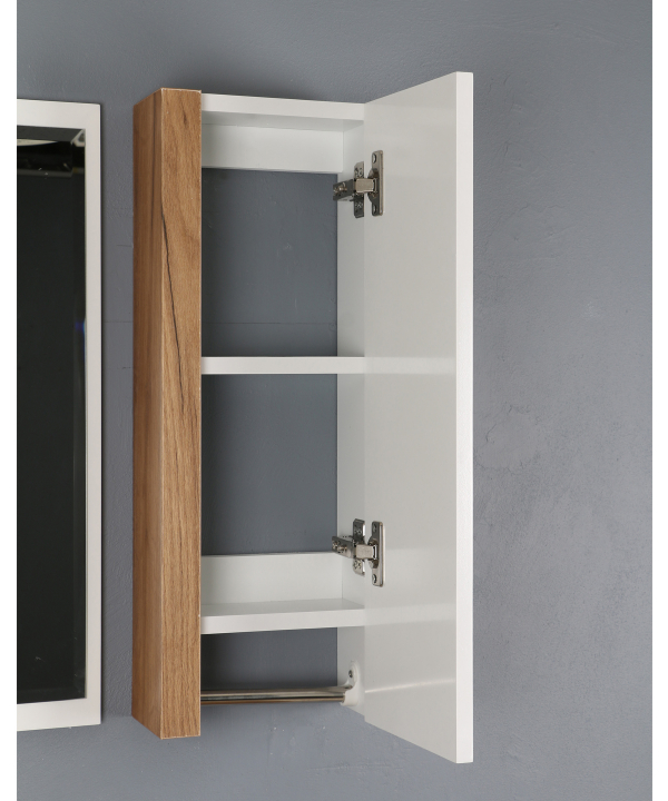 ست کابینت و روشویی دلفین Dolphin مدل Znd-R23-W به همراه آینه و باکس