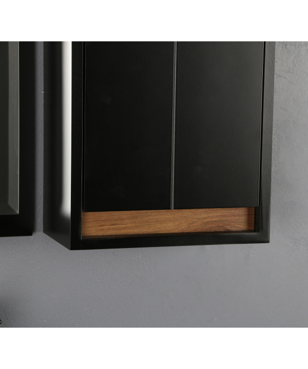 ست کابینت و روشویی دلفین Dolphin مدل ZND-R13-Blبه همراه آینه و باکس