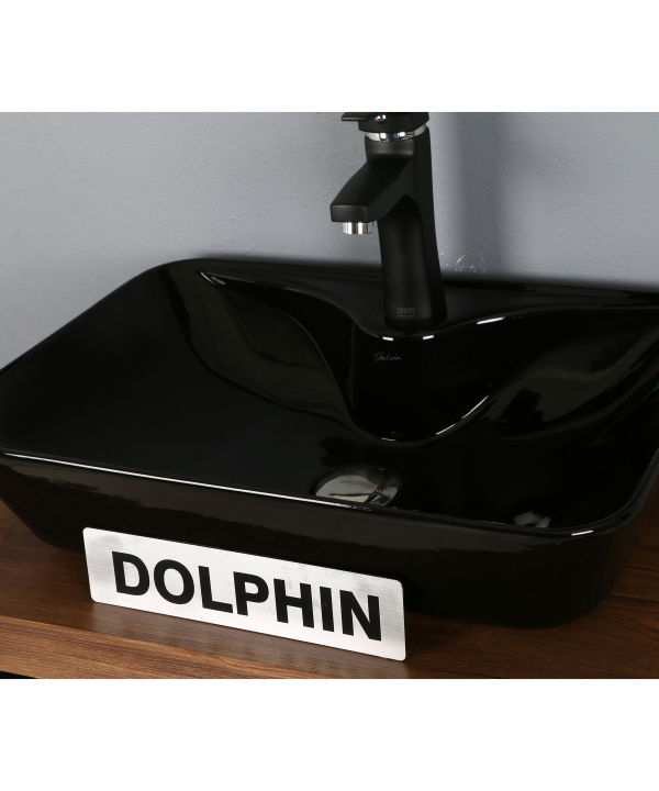 ست کابینت و روشویی دلفین Dolphin مدل ZND-R13-Blبه همراه آینه و باکس