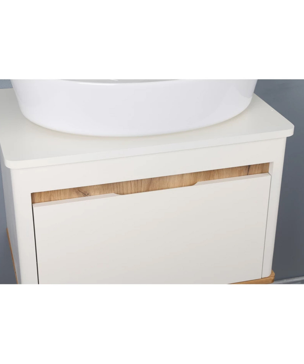 ست کابینت و روشویی دلفین Dolphin مدل ZN-R20-6040 به همراه آینه و باکس