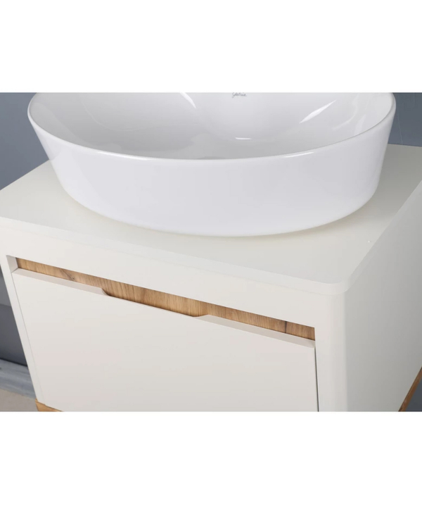 ست کابینت و روشویی دلفین Dolphin مدل ZN-R20-6040 به همراه آینه و باکس
