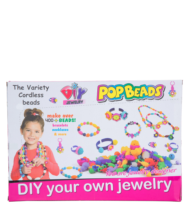 ست اسباب‌ بازی جواهرسازی 400 تکه مدل Pop Beads