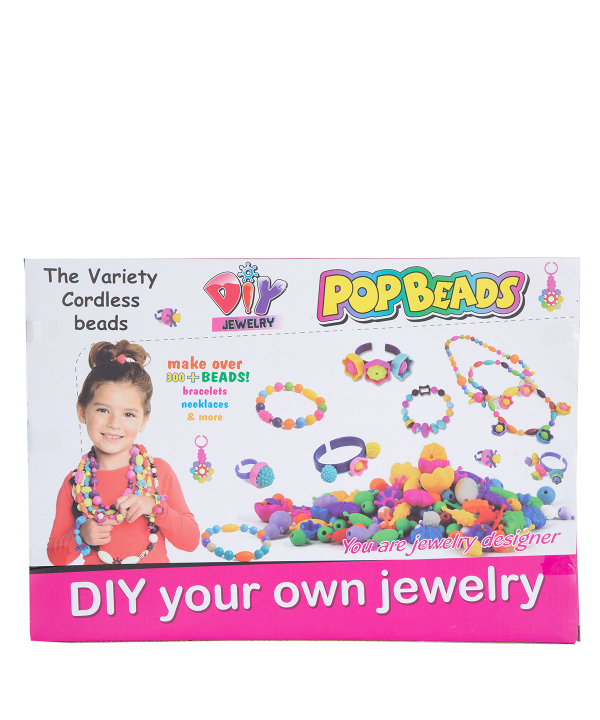 ست اسباب‌ بازی جواهرسازی 300 تکه مدل Pop Beads