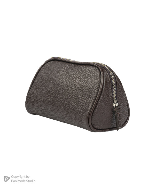 کیف آرایشی چرم طبیعی نوین چرم Novin Leather مدل آندیا