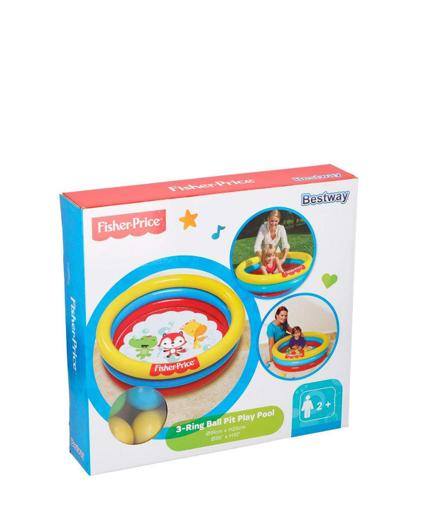 استخر بادی کودک بست وی Bestway طرح سه حلقه‌ای