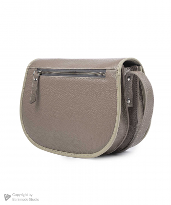 کیف دوشی زنانه چرم طبیعی نوین چرم Novin Leather مدل 1018-1