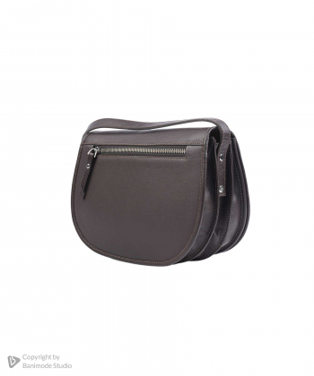 کیف دوشی زنانه چرم طبیعی نوین چرم Novin Leather مدل 1018-1