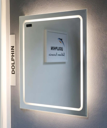 آینه دلفین Dolphin مدل Round-T-7060