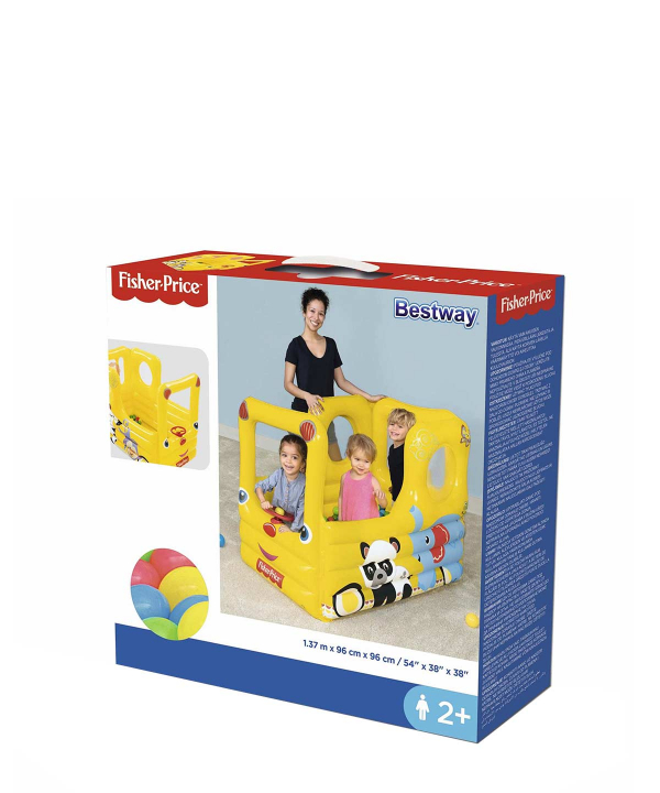 استخر توپ بادی بست وی Bestway طرح اتوبوس