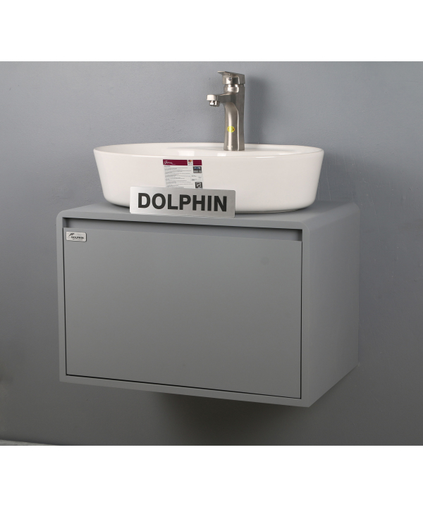 ست کابینت و روشویی دلفین Dolphin مدل R14-GR به همراه آینه و باکس