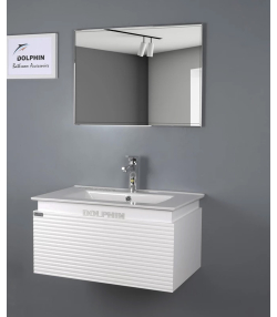 ست کابینت و روشویی دلفین Dolphin مدل W-7246-bmb به همراه آینه