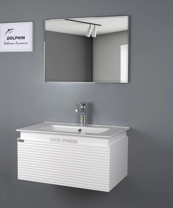 ست کابینت و روشویی دلفین Dolphin مدل W-7246-bmb به همراه آینه