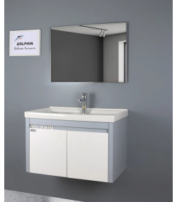 ست کابینت و روشویی دلفین Dolphin مدل 7345-Gr به همراه آینه