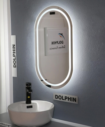 آینه دلفین Dolphin مدل Round-bb-7040