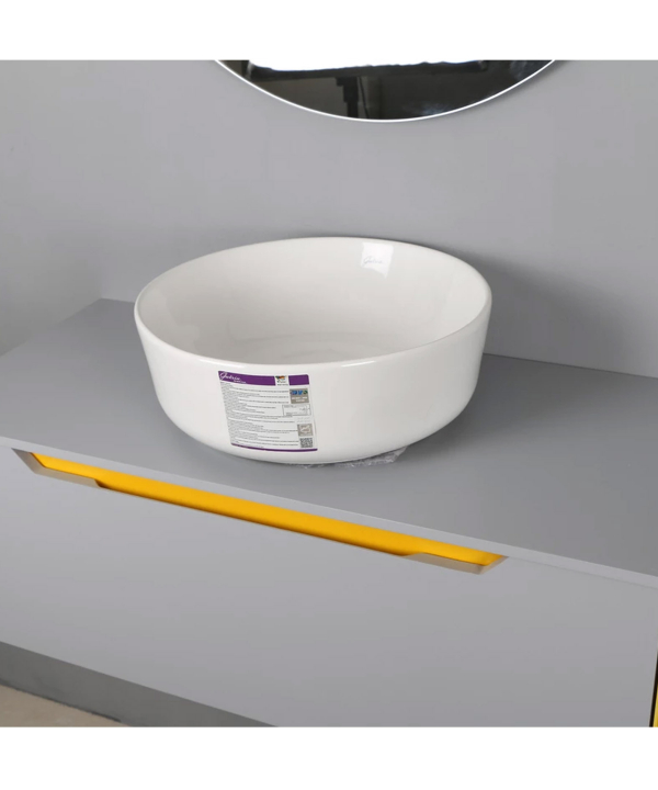 ست کابینت و روشویی دلفین Dolphin مدل 12040-gr به همراه آینه