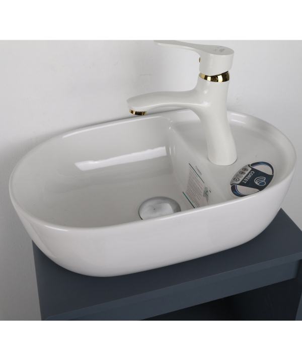 ست کابینت و روشویی دلفین Dolphin مدل 2742-GR به همراه آینه