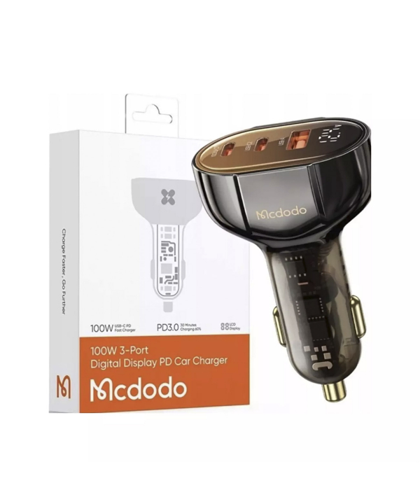شارژر فندکی 100 وات مک دودو مدل CC-2310