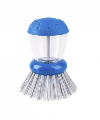 برس شستشوی سطوح مخزن دار آبی رنگ هانیمان Haniman سری لیائو کد KD2104
