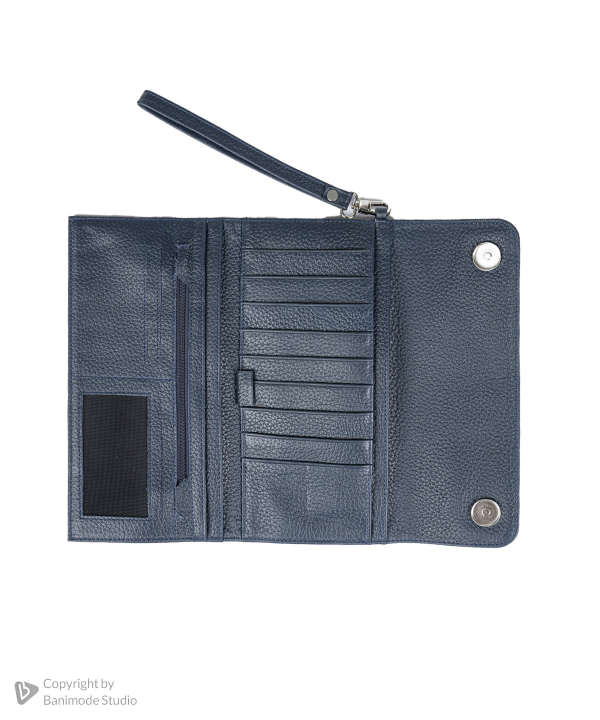 کیف پاسپورتی چرم طبیعی نوین چرم Novin Leather مدل سپهر