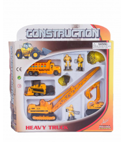 کیت اسباب بازی ماشین آلات راه سازی CONSTRUCTION