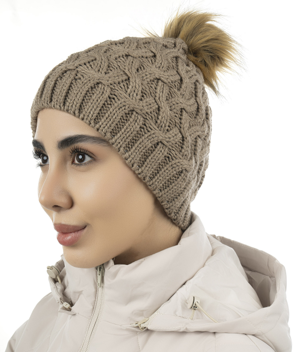کلاه بافت زنانه سه دو مدل 5WW03NA0221