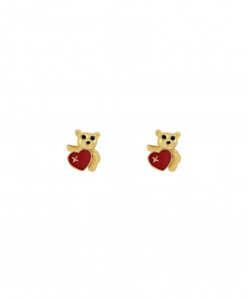 گوشواره خرس میوگلد Mio Gold کد E1411