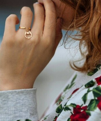 انگشتر طلا جغد میوگلد Mio Gold کدR108