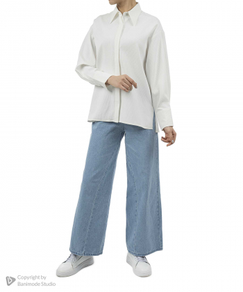 شومیز آستین بلند زنانه جوتی جینز JootiJeans کد 43731334
