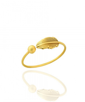 انگشتر طلا برگ میوگلد Mio Gold کدR1072