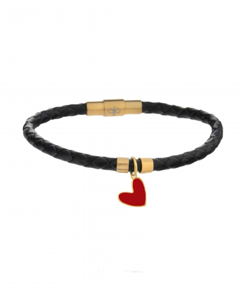 دستبند طلا قلب میوگلد Mio Gold کدBRS655