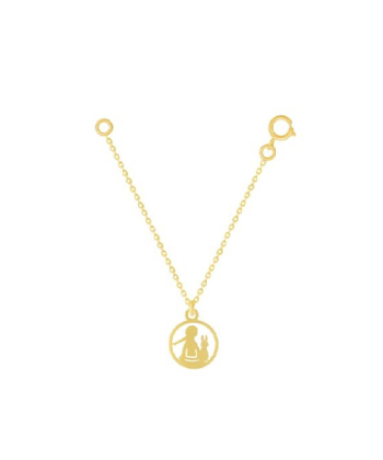 آویز طلا ساعت شازده کوچولو میوگلد Mio Gold کدW194