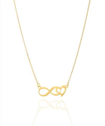 گردنبند طلا بی نهایت میوگلد Mio Gold کدNC1381