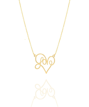 گردنبند طلا قلب میوگلد Mio Gold کدNC1724