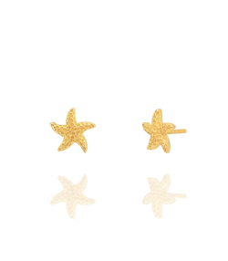 گوشواره طلا ستاره دریایی میوگلد Mio Gold کدE1522